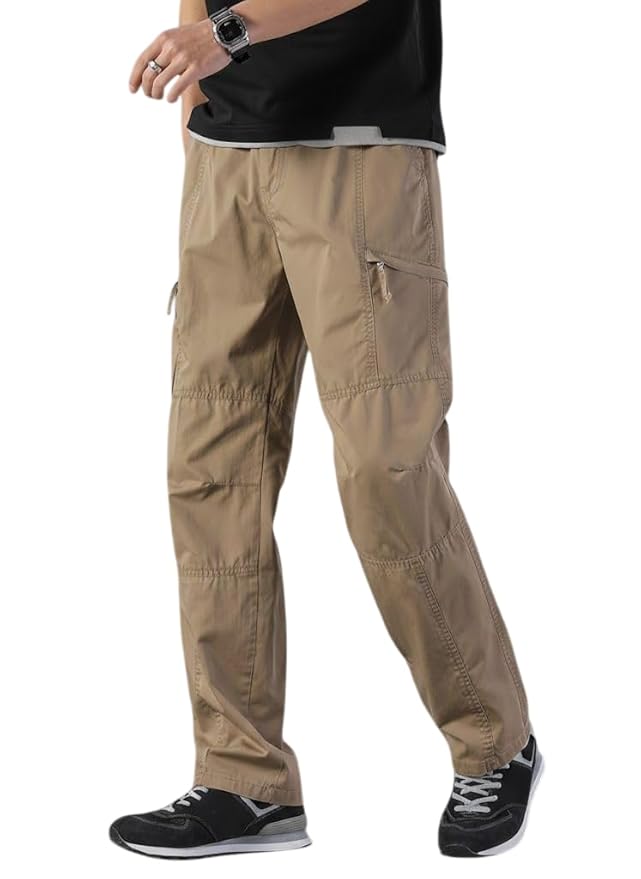 straight fit men cargo - Image 3
