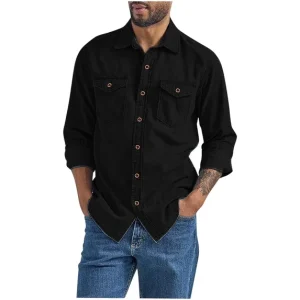 Mans Denim Shirt